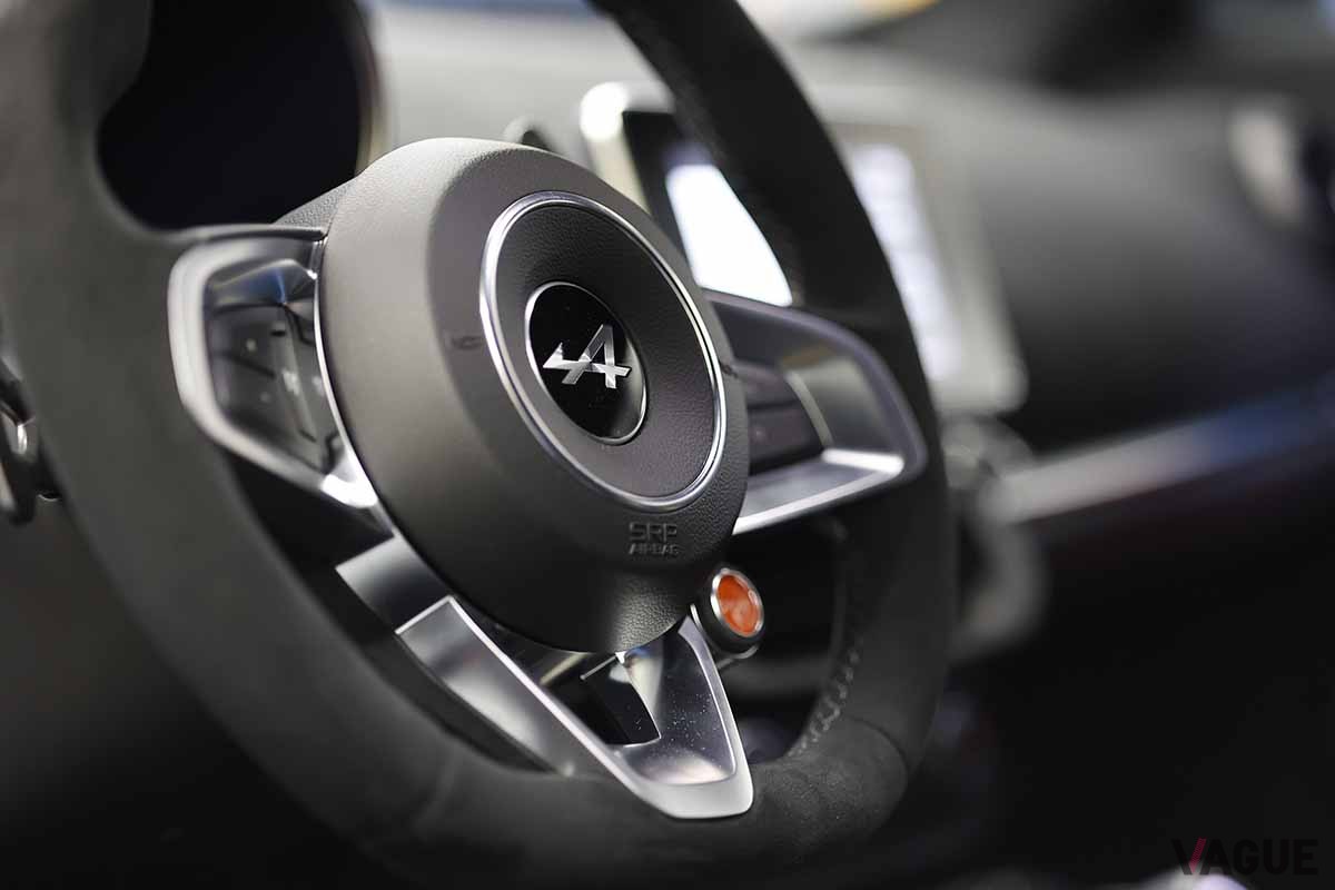 アルピーヌ「A110R」のインテリア