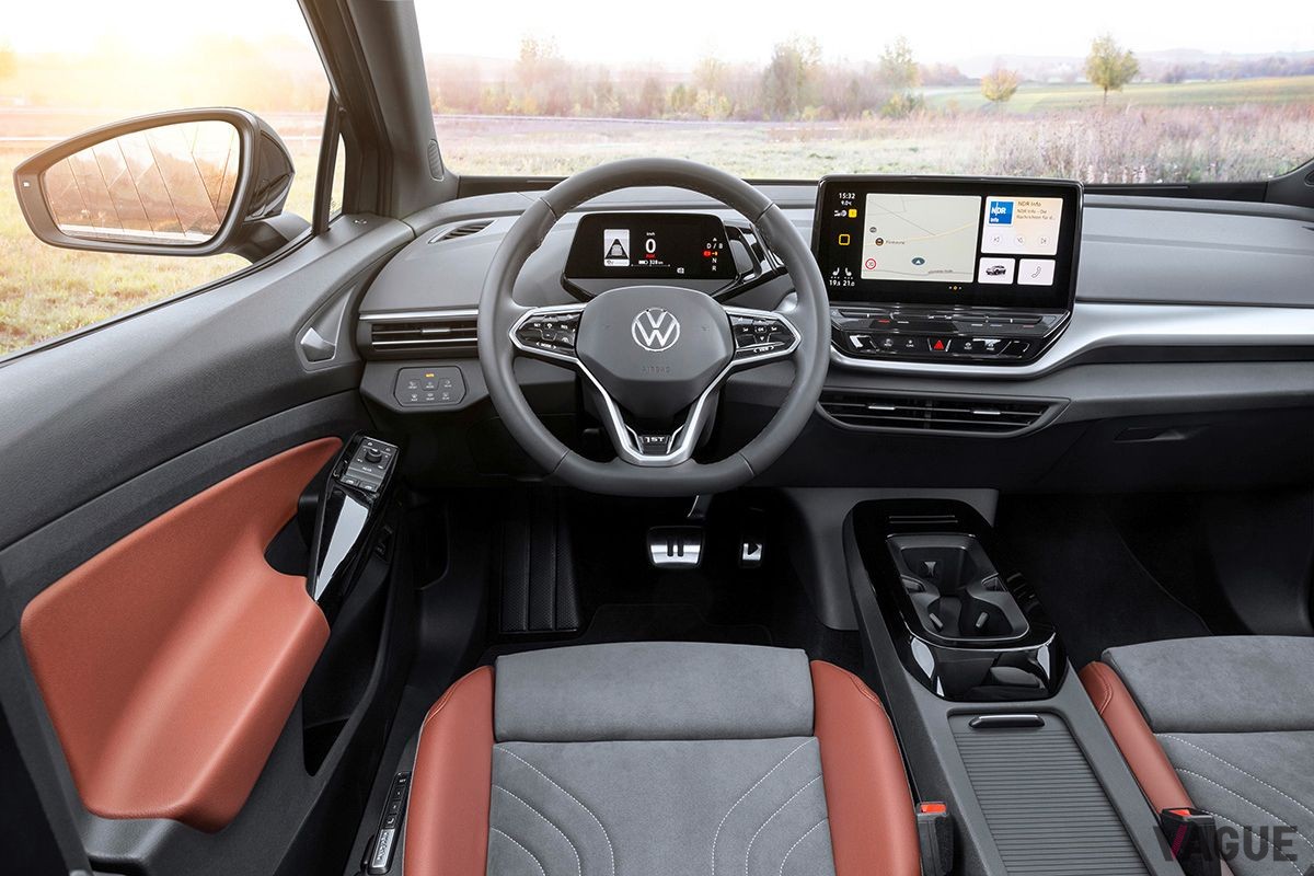 VW新型「ID.4」のインテリア
