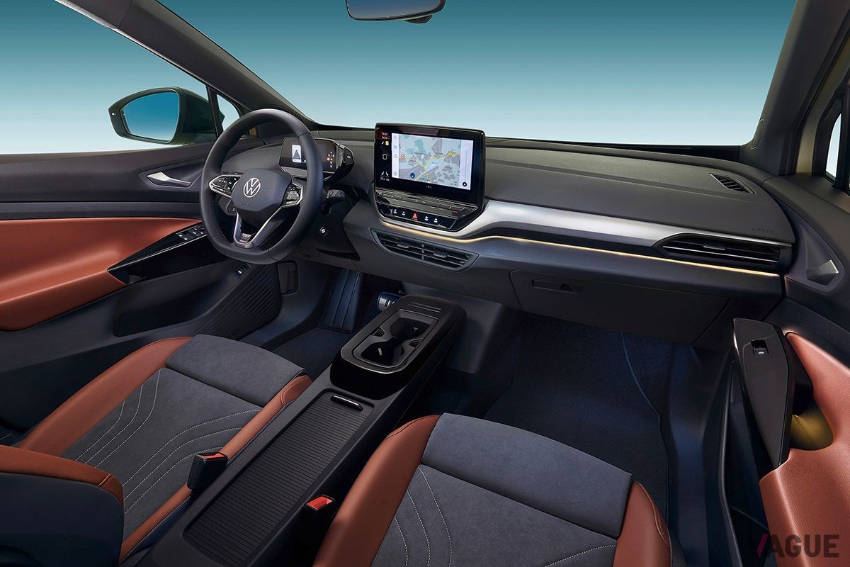 VW新型「ID.4」のインテリア