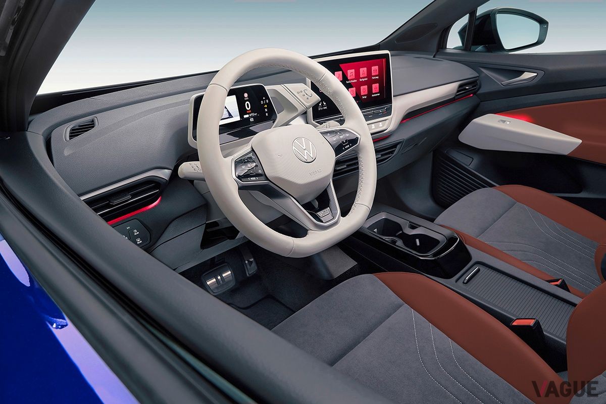 VW新型「ID.4」のインテリア