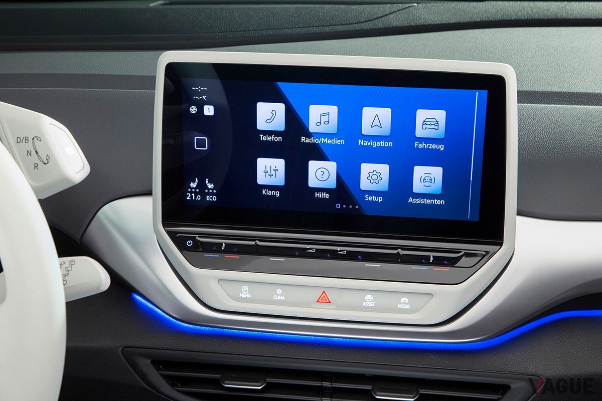VW新型「ID.4」のインテリア