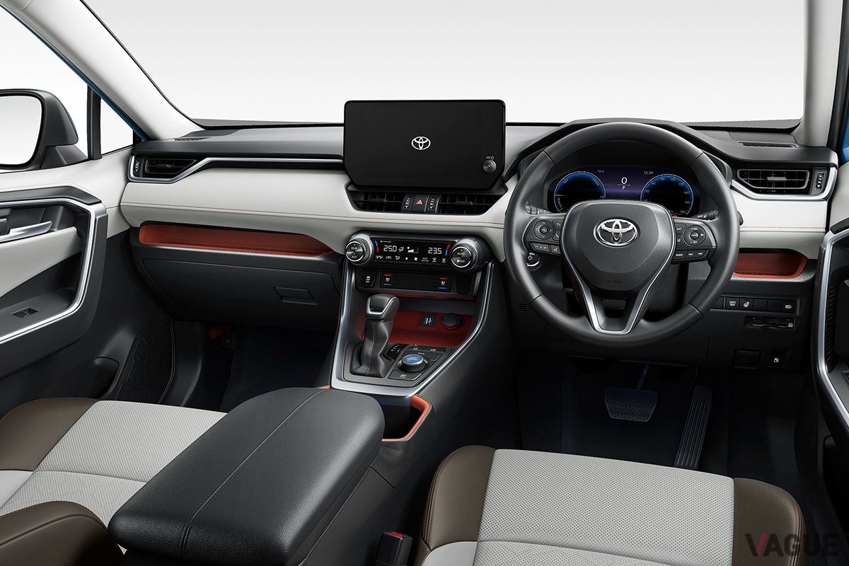 トヨタ「RAV4」アドベンチャーのインテリア