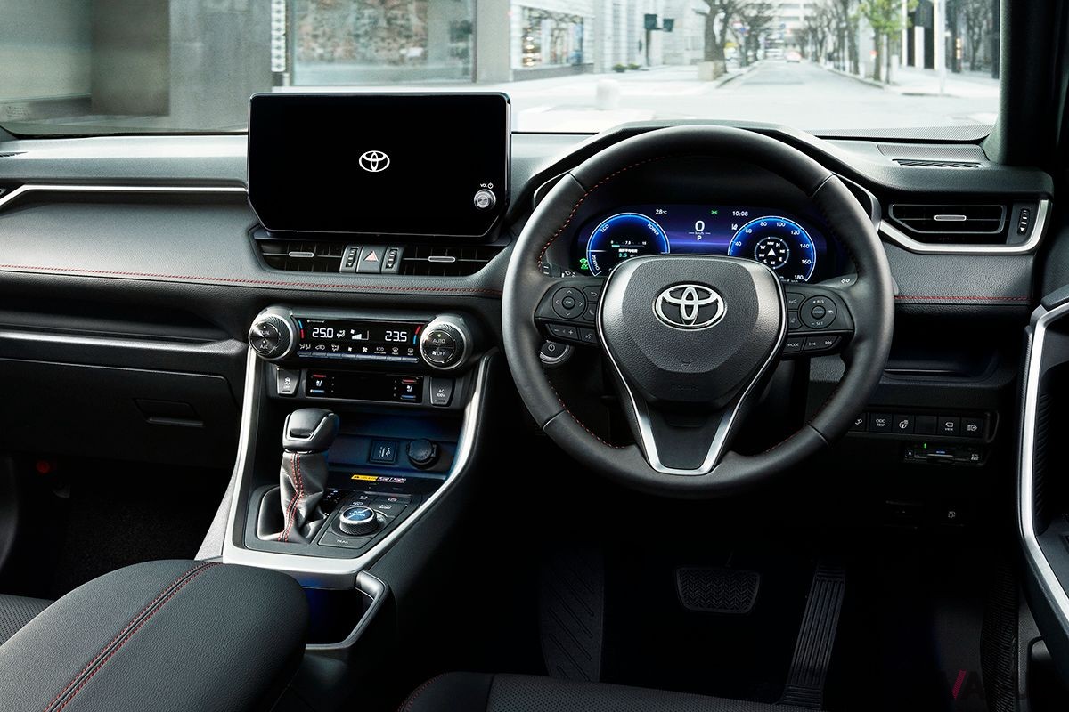 トヨタ「RAV4」Zのインテリア
