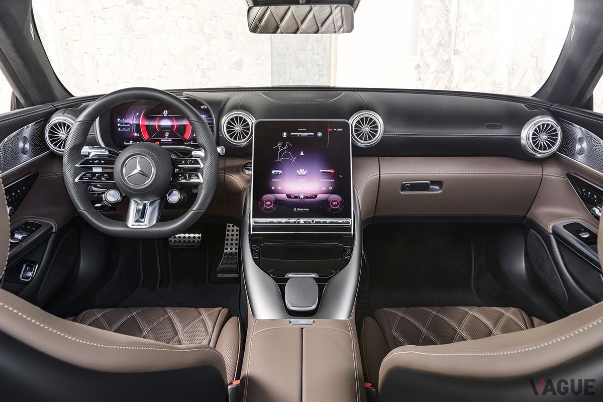 メルセデスAMG新型「SL」のインテリア