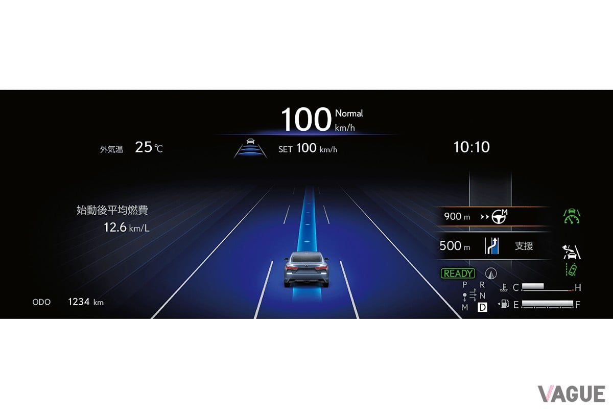 Lexus Teammate［Advanced Drive］12.3インチメーターディスプレイ