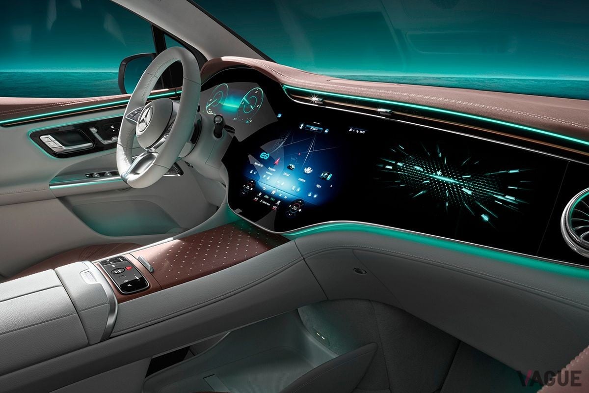 メルセデス・ベンツ新型「EQE SUV」のインテリア