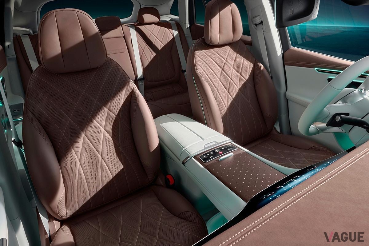 メルセデス・ベンツ新型「EQE SUV」のインテリア