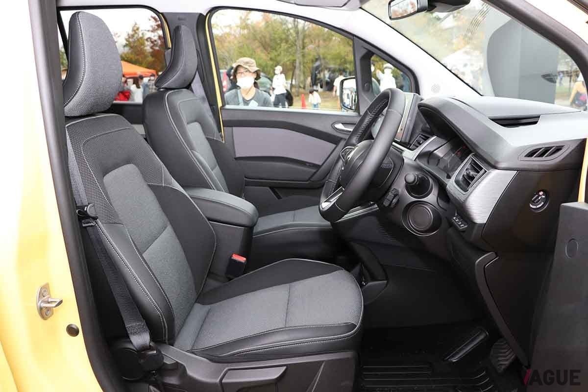 日本初披露となったルノー新型「カングー」のインテリア
