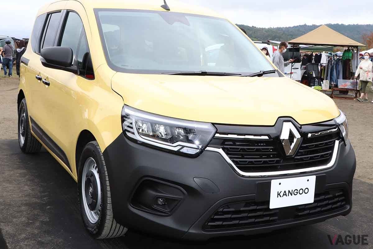日本初披露となったルノー新型「カングー」