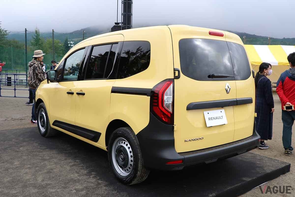日本初披露となったルノー新型「カングー」
