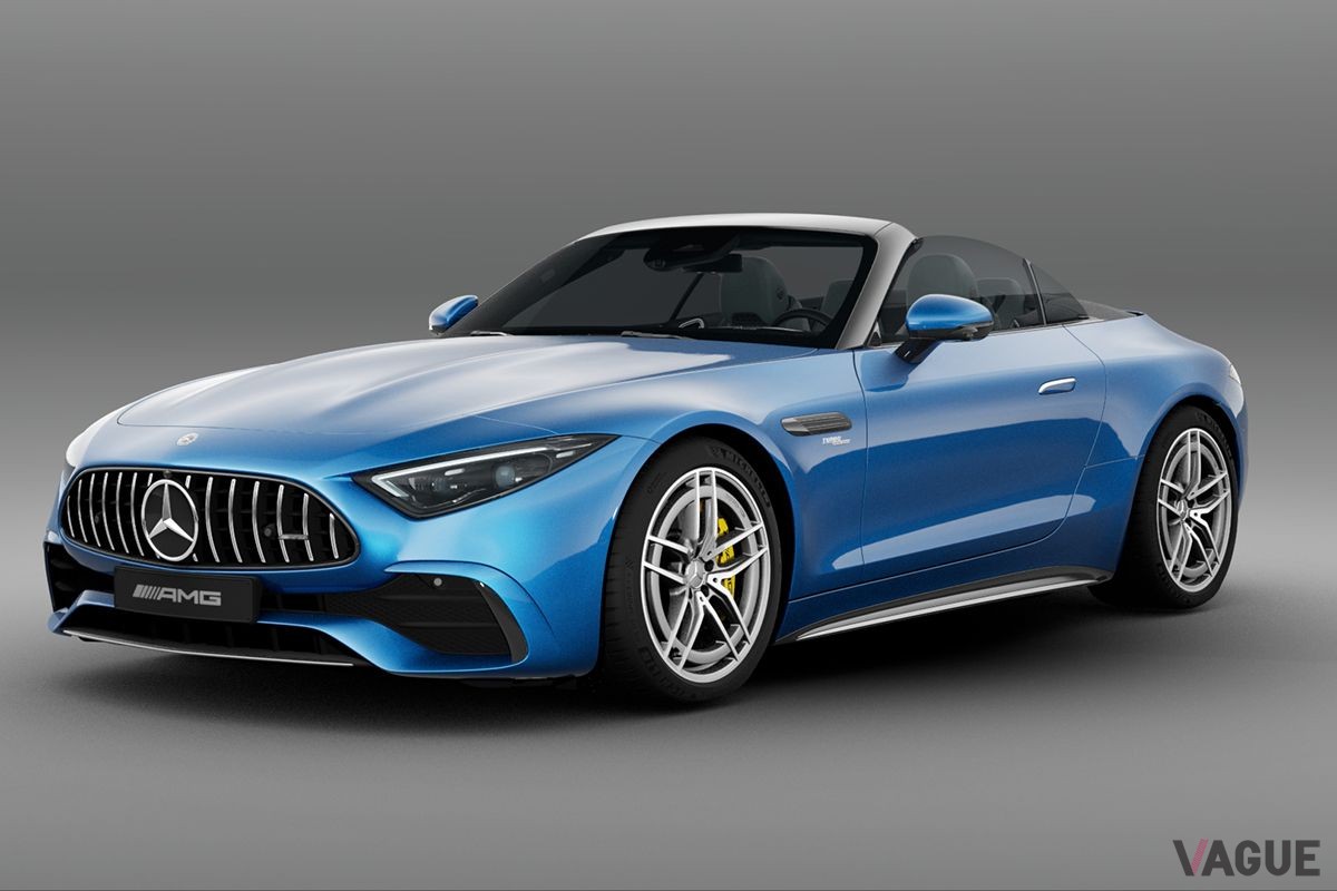 日本上陸した新型メルセデスAMG「SLクラス」