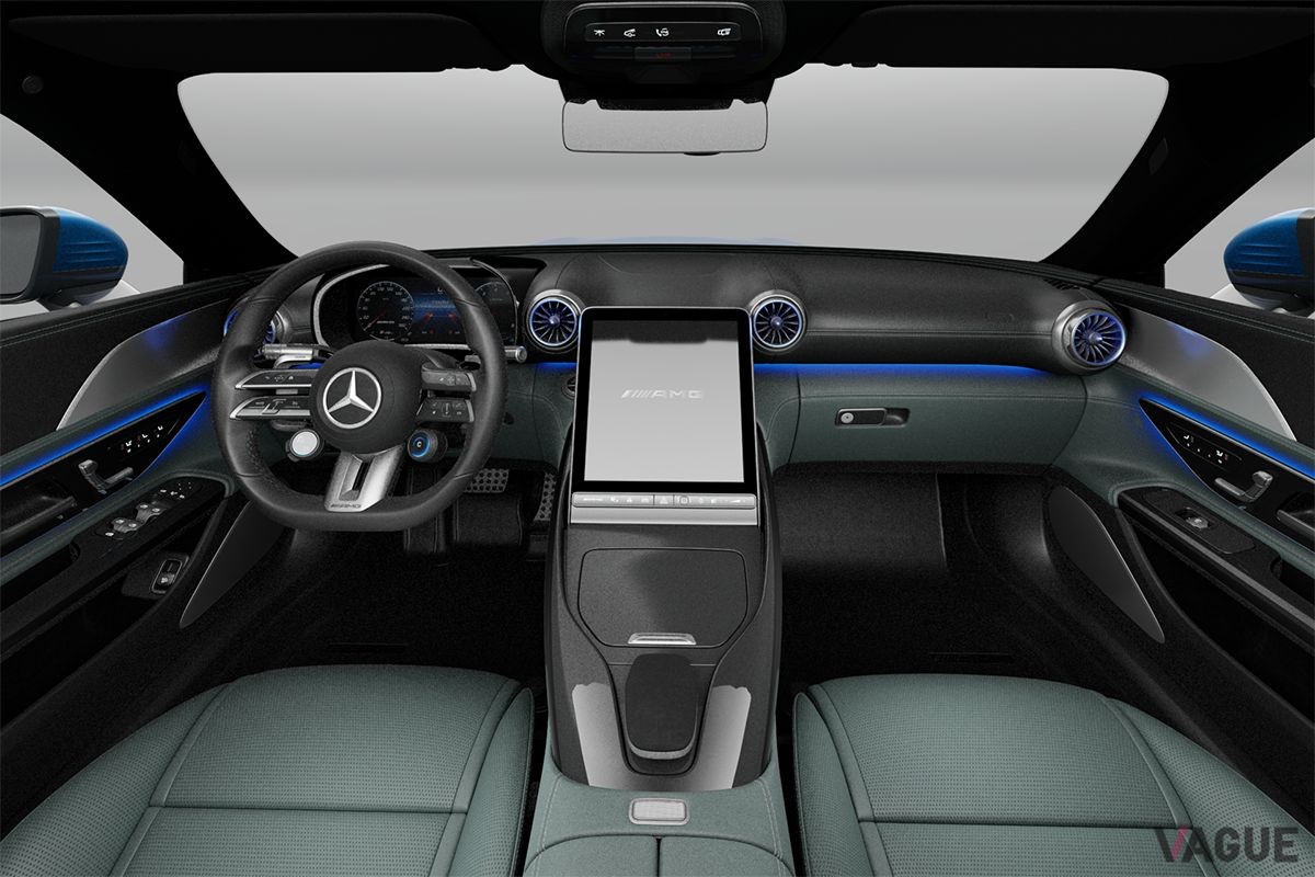 日本上陸した新型メルセデスAMG「SLクラス」のインテリア