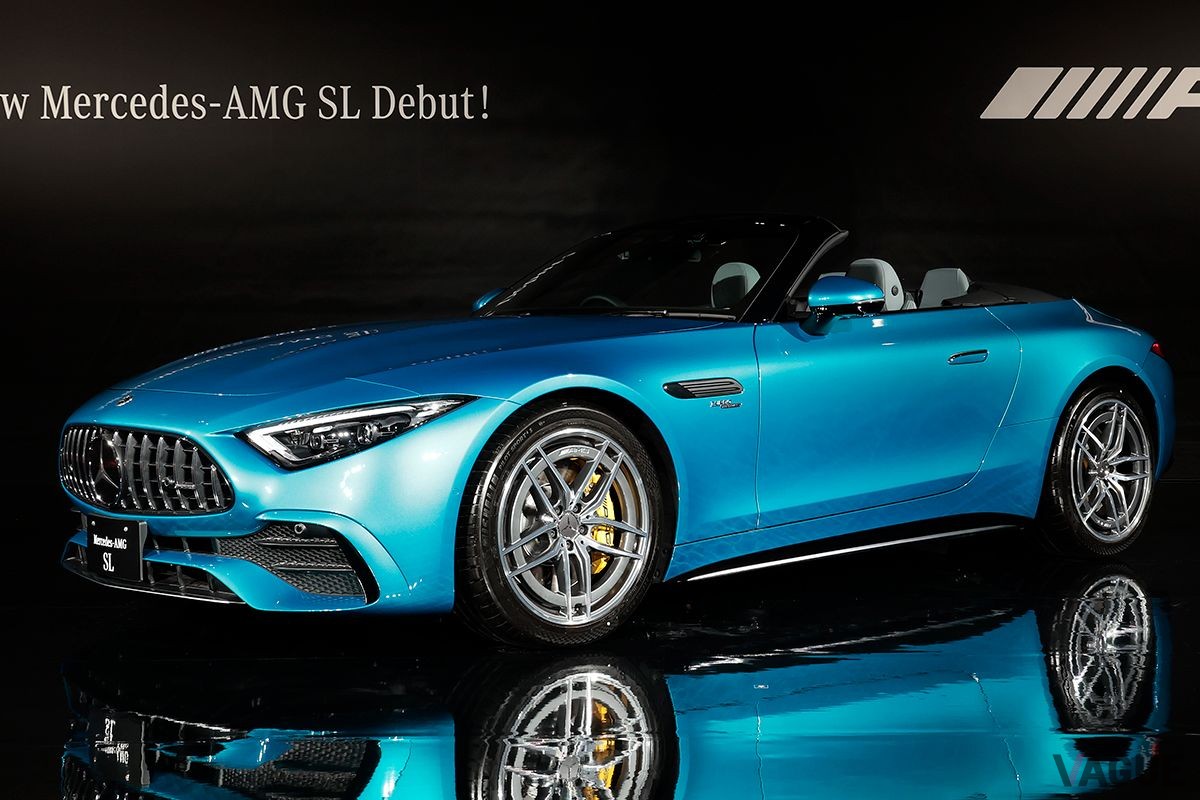 日本上陸した新型メルセデスAMG「SLクラス」