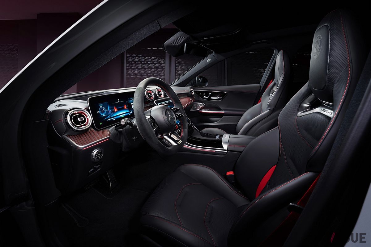 100台限定の特別仕様車、メルセデスAMG「C63 S Eパフォーマンス F1エディション」のインテリア