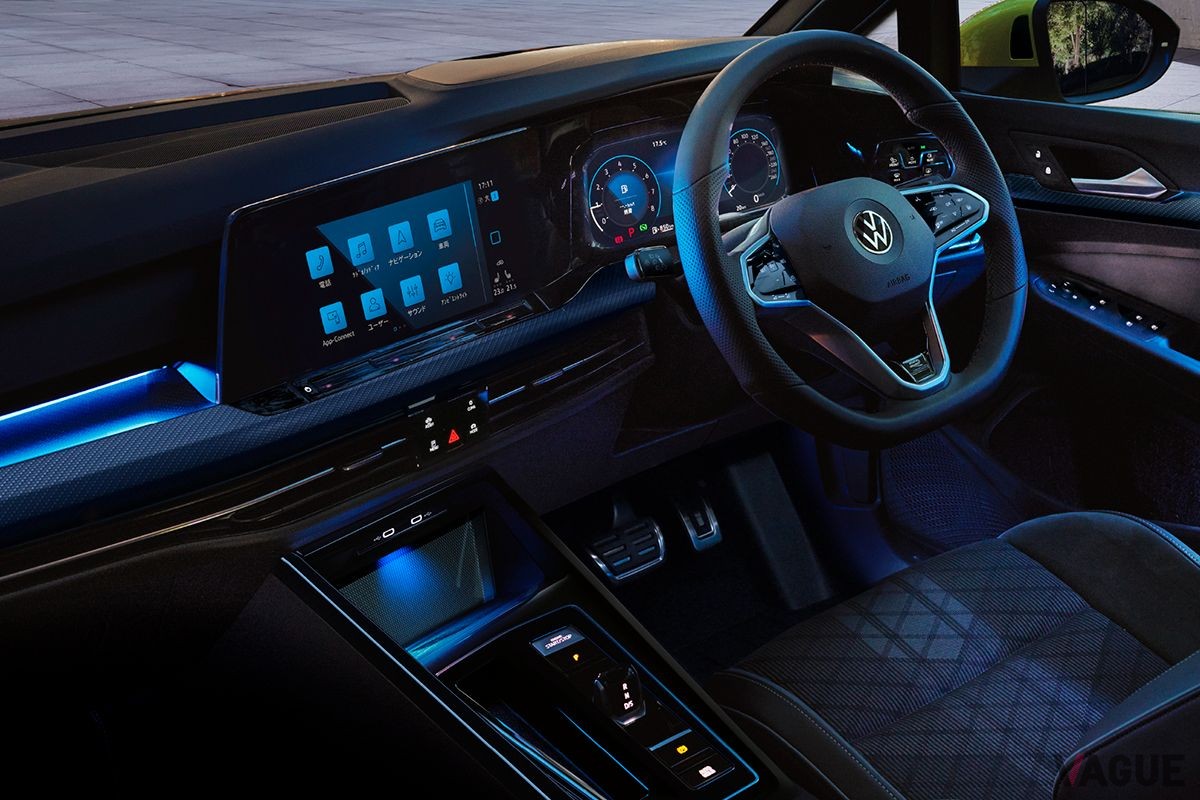 VW新型「ゴルフヴァリアント」のインテリア