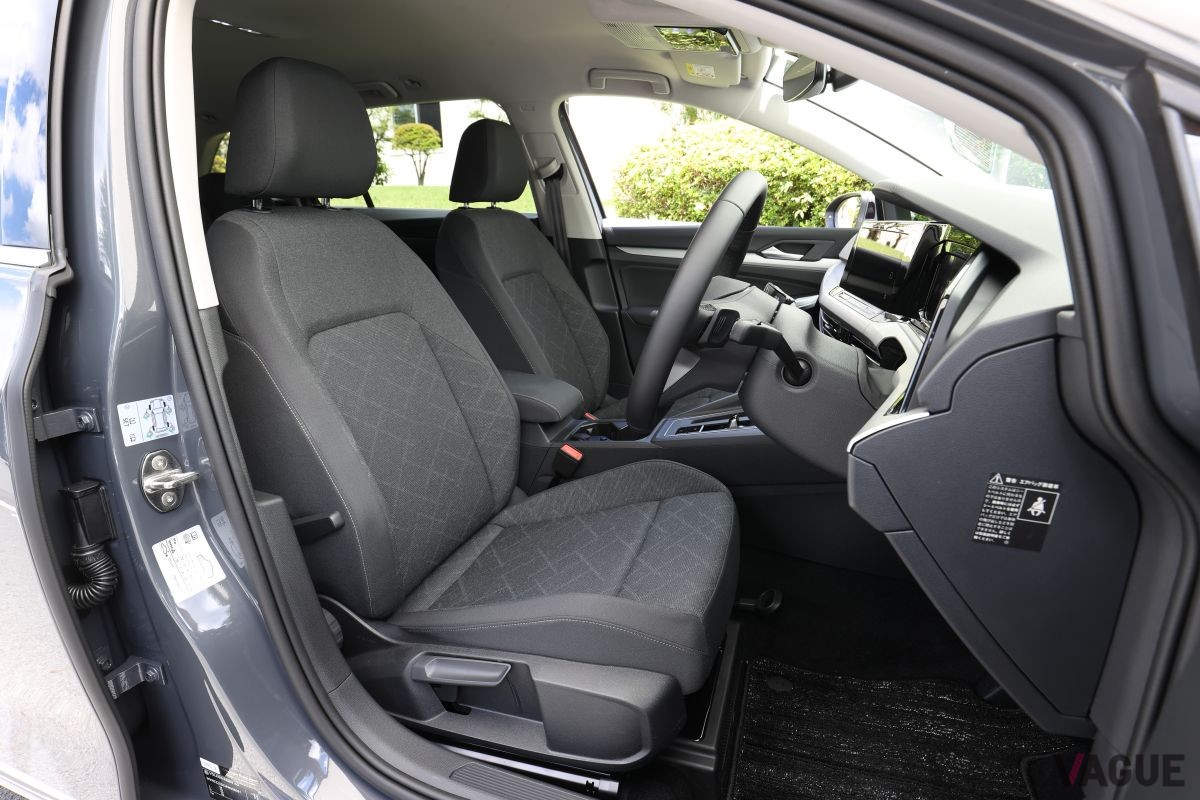 VW新型「ゴルフヴァリアント」のインテリア