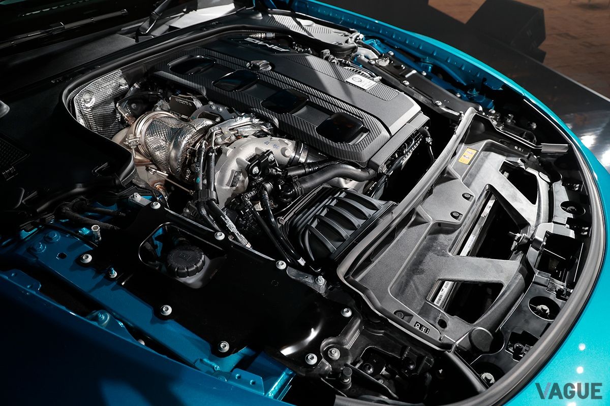 新型メルセデスAMG「SLクラス」のエンジン