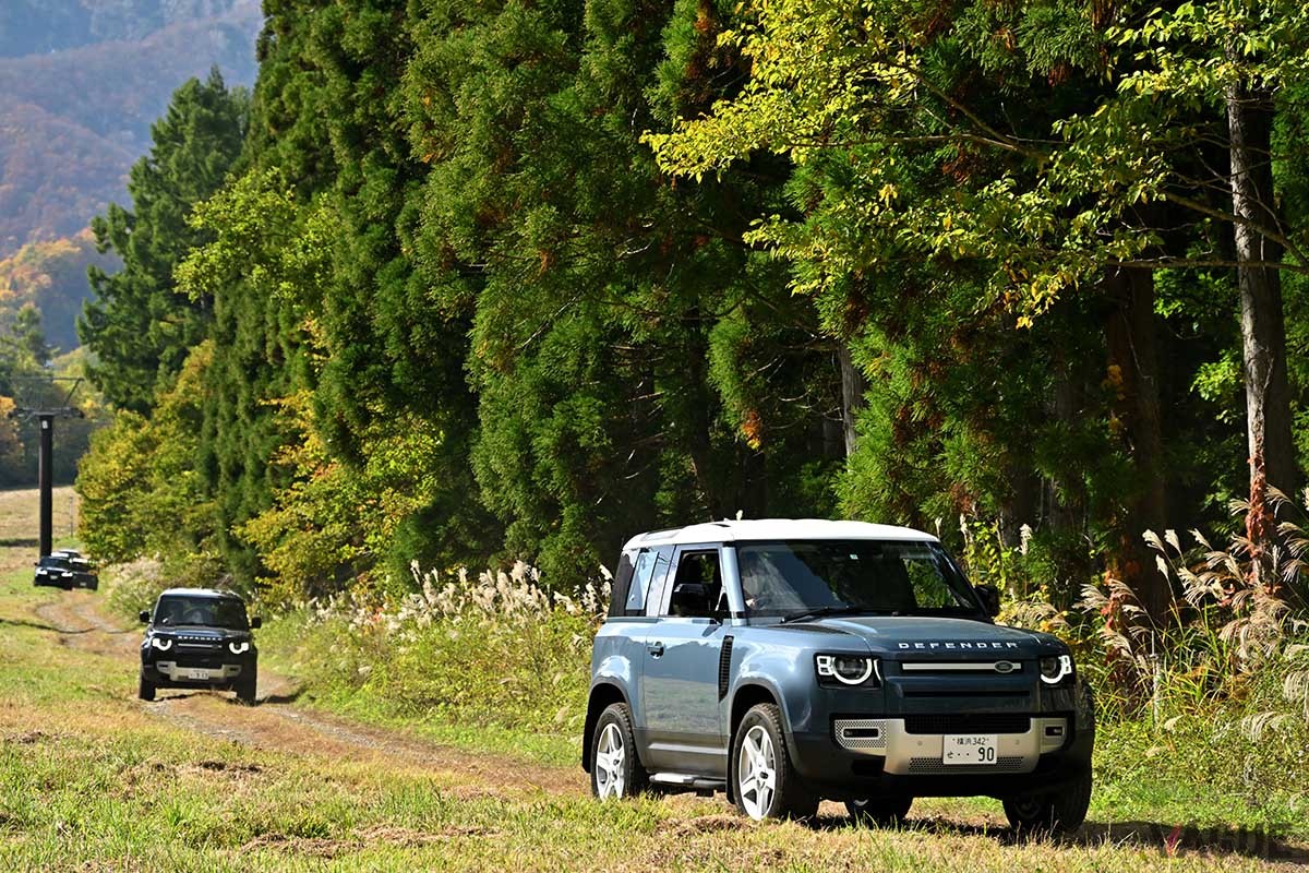 ランドローバーファンはもちろんのこと、日本でも人気のディフェンダーに乗ってみたいと思っていた人が多数来場した「ディフェンダーデイ2022」