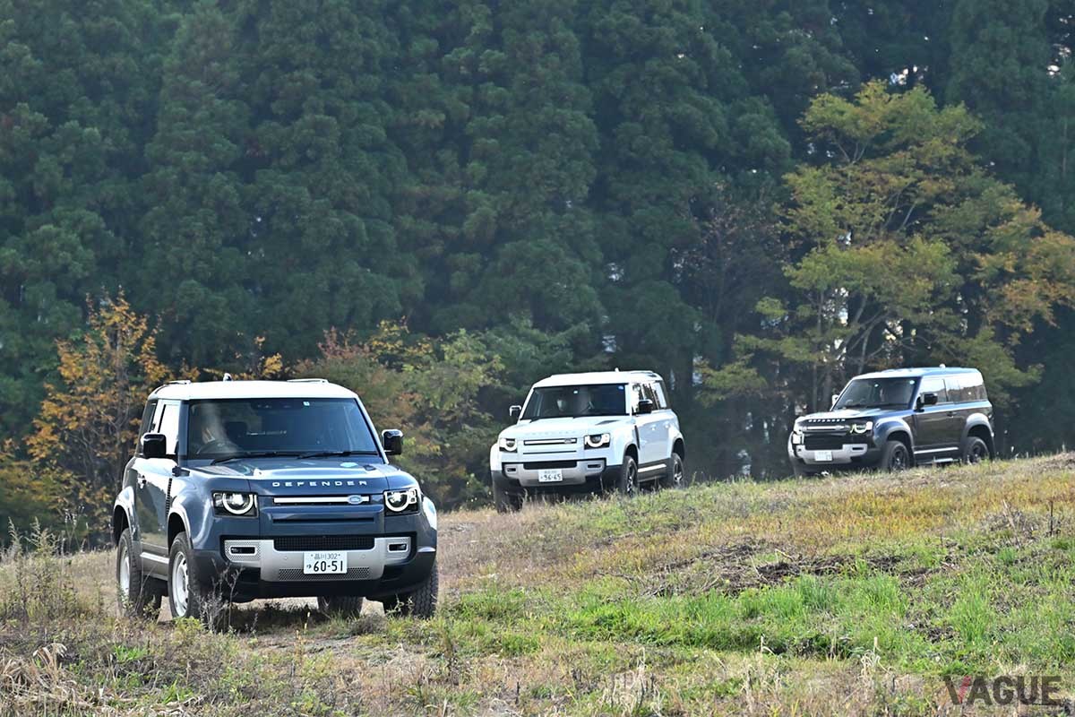 ランドローバーファンはもちろんのこと、日本でも人気のディフェンダーに乗ってみたいと思っていた人が多数来場した「ディフェンダーデイ2022」
