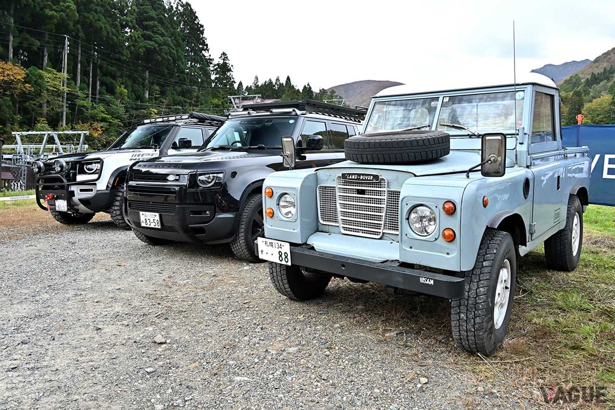 ランドローバーファンはもちろんのこと、日本でも人気のディフェンダーに乗ってみたいと思っていた人が多数来場した「ディフェンダーデイ2022」