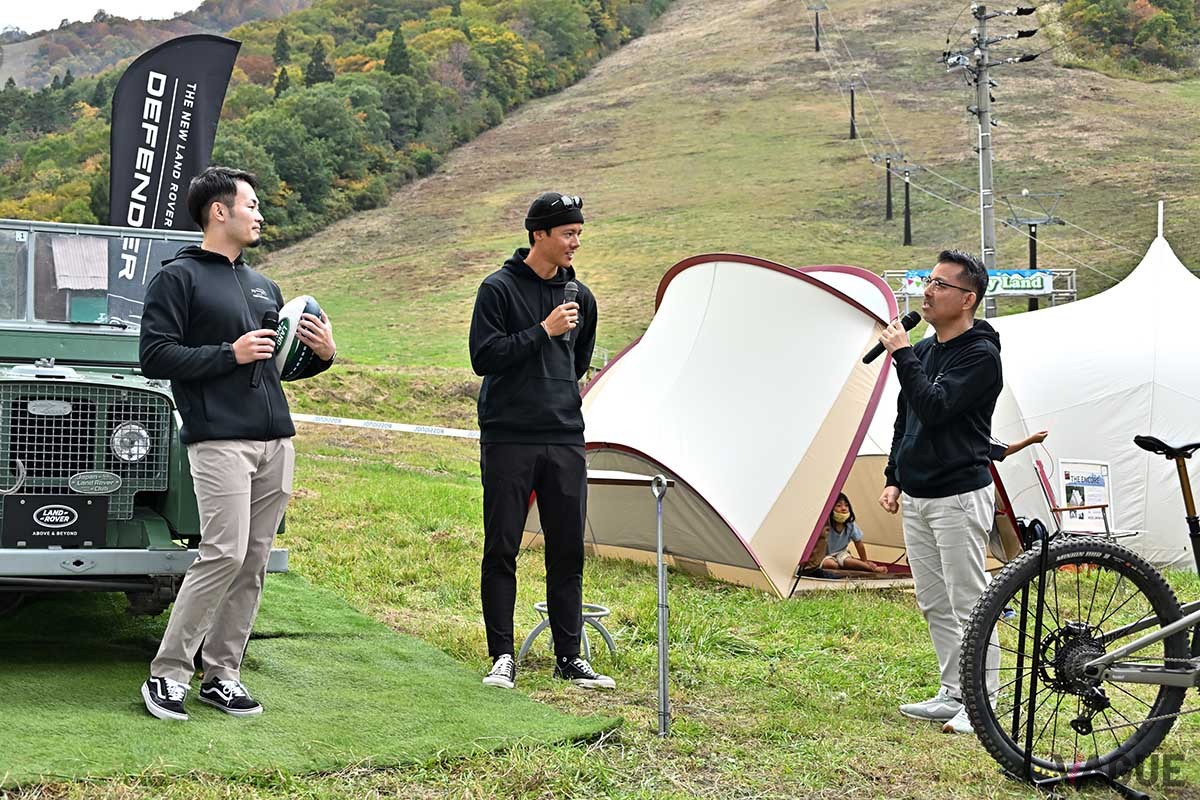 ランドローバーファンはもちろんのこと、日本でも人気のディフェンダーに乗ってみたいと思っていた人が多数来場した「ディフェンダーデイ2022」