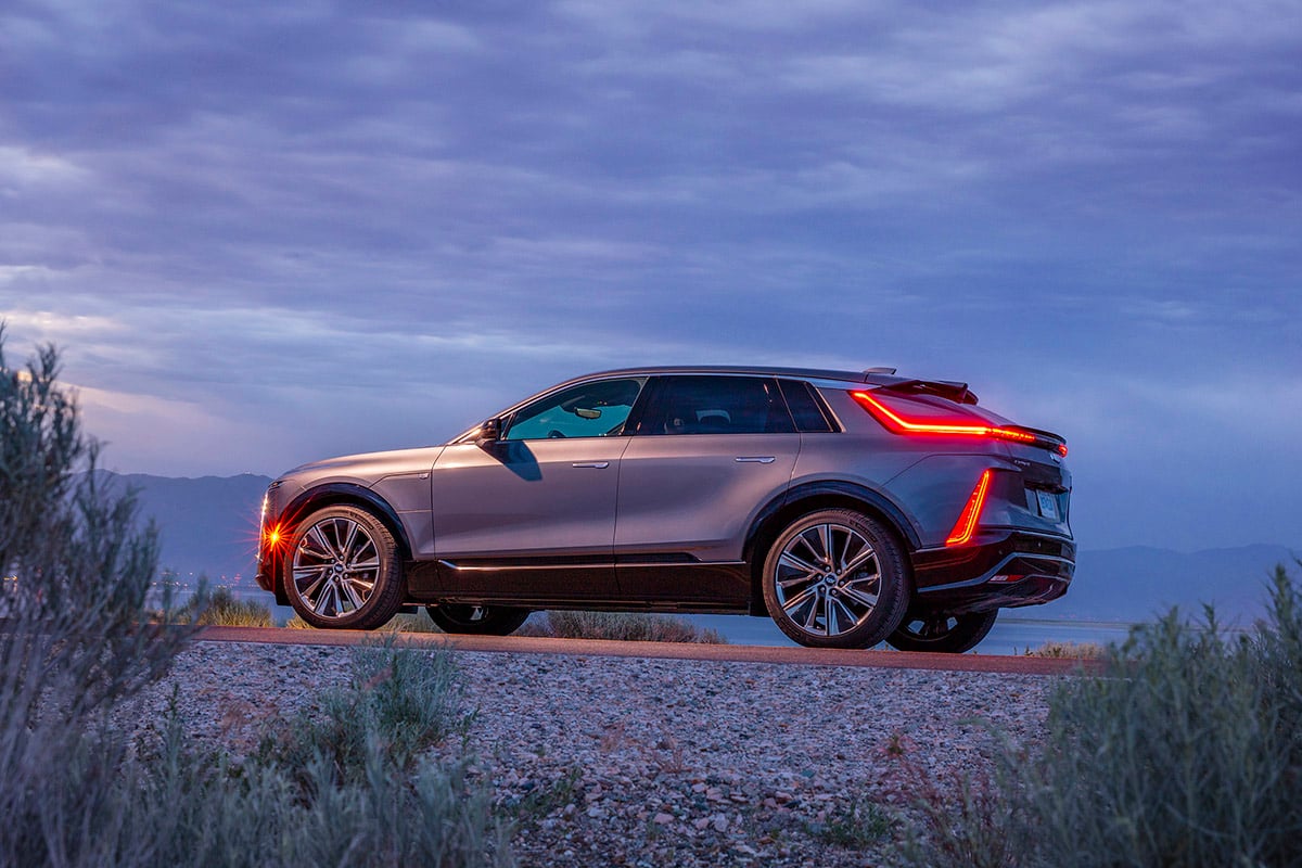 先進性とラグジュアリーさがミックスしたリリックのルックス。実にきらびやかでキャデラックらしい存在感がある