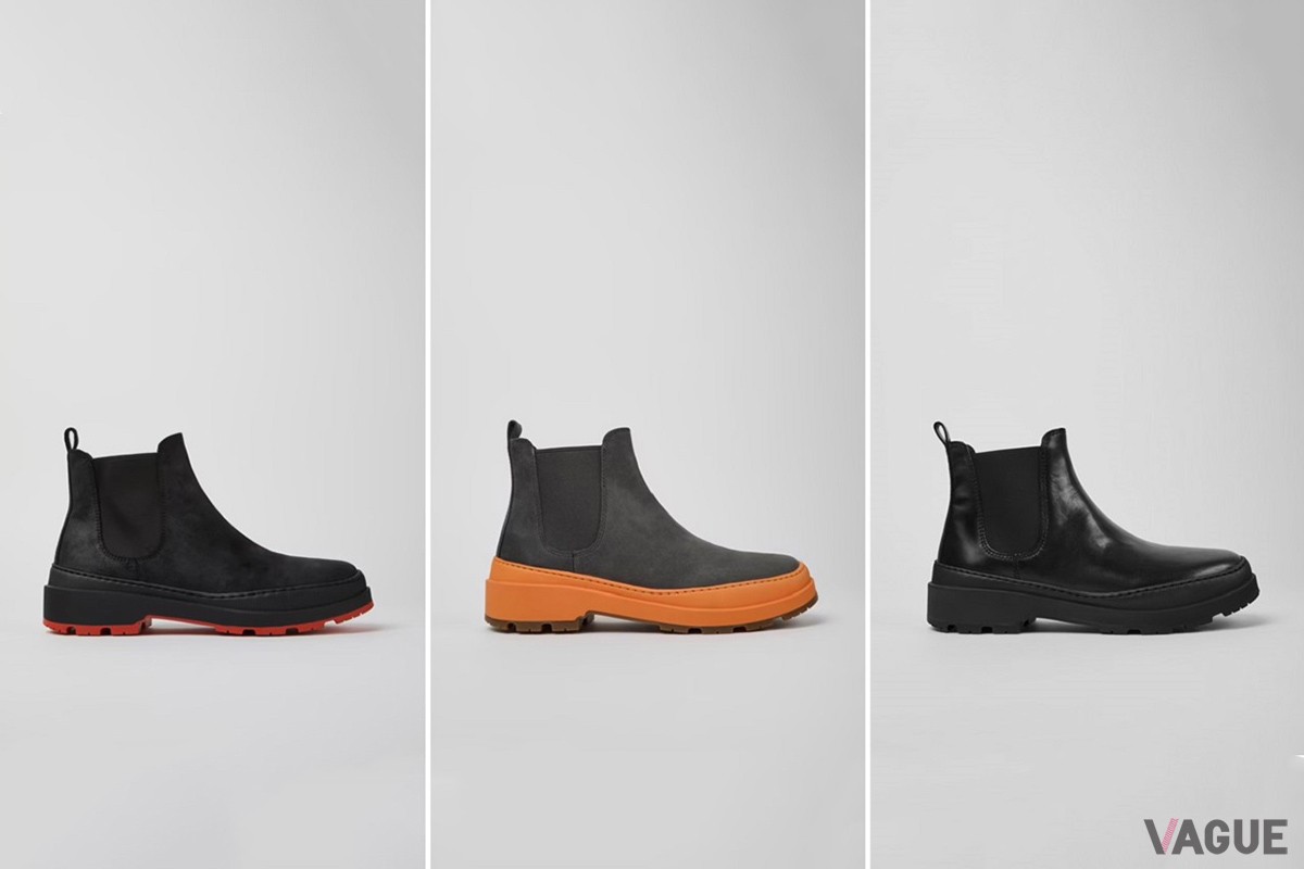 カンペール「BRUTUS TREK」の「SIDEGORE BOOTS」