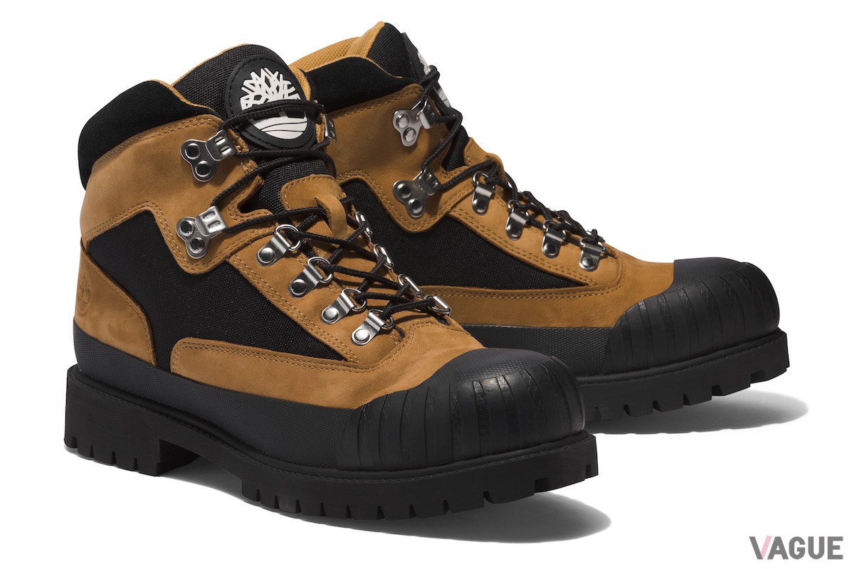 「ティンバーランド ヘリテージ ウォータープルーフ ラバー トゥ ハイキング ブーツ」