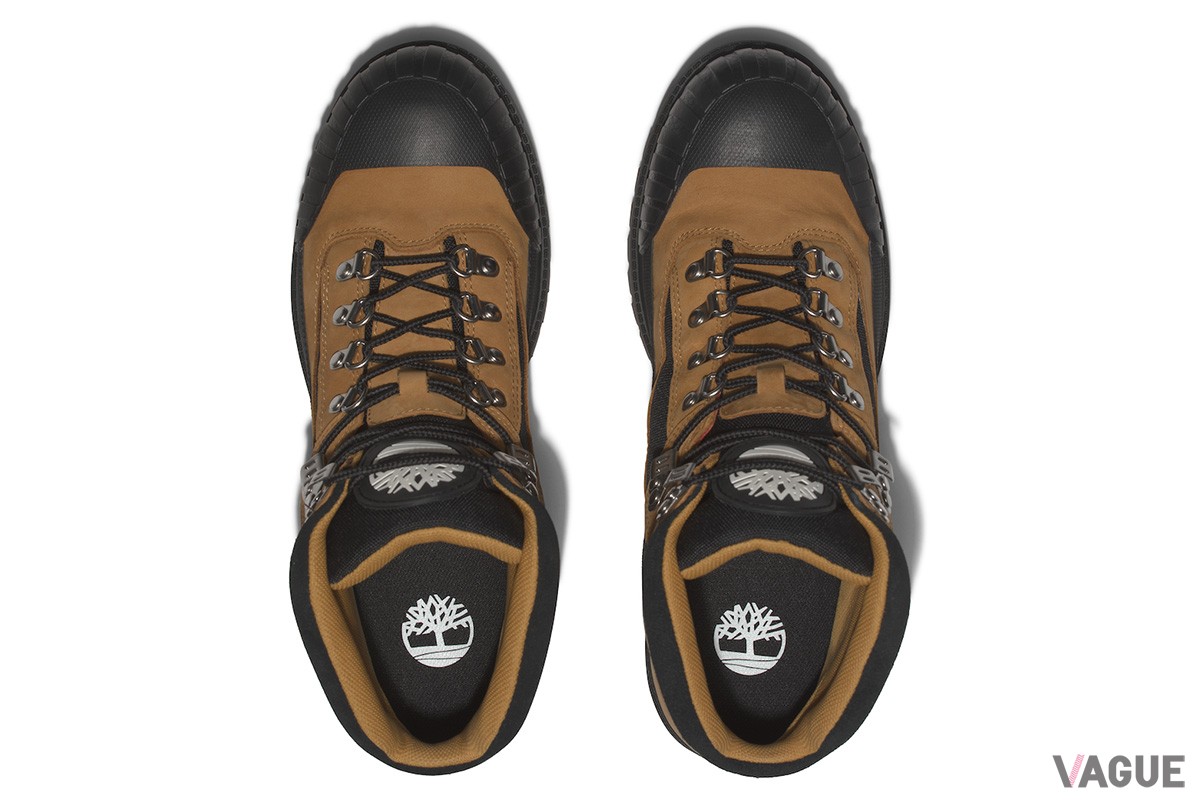 「ティンバーランド ヘリテージ ウォータープルーフ ラバー トゥ ハイキング ブーツ」