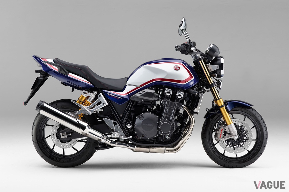 足回りにオーリンズ製サスペンションとブレンボ製ブレーキを採用した「「CB1300 SUPER FOUR SP」