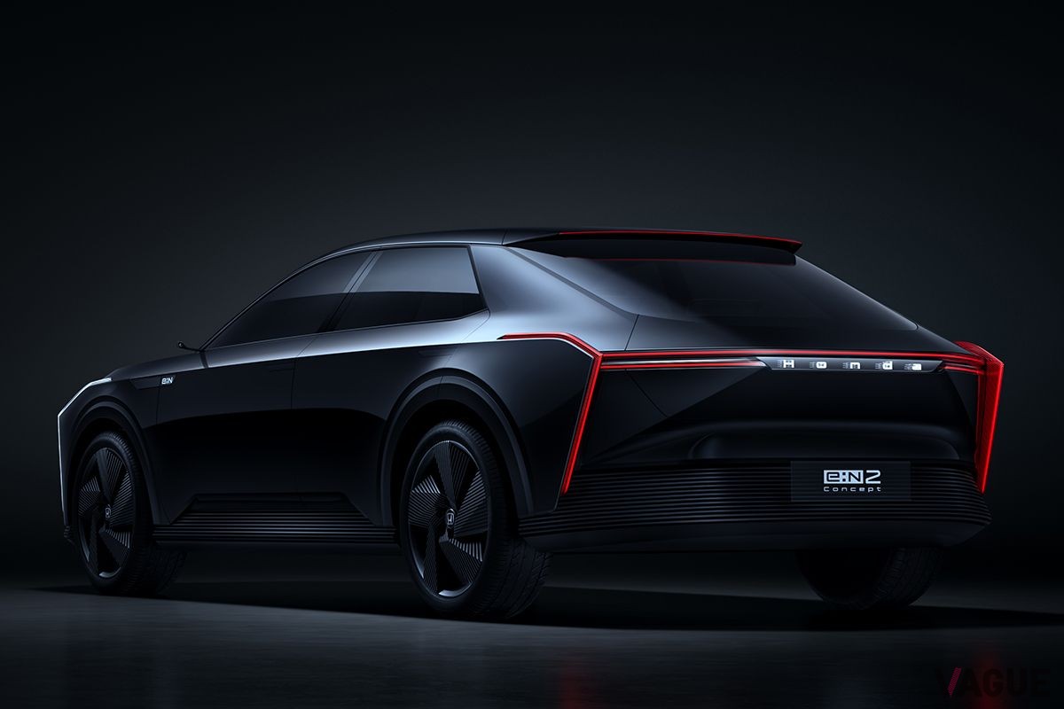 中国・上海で世界初公開されたホンダ「e：N2コンセプト」