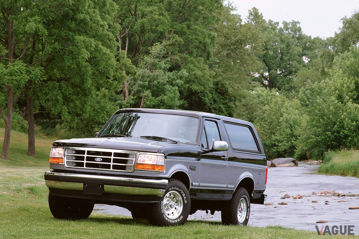 1992年に登場した5代目「ブロンコ」（写真は1995年モデル）
