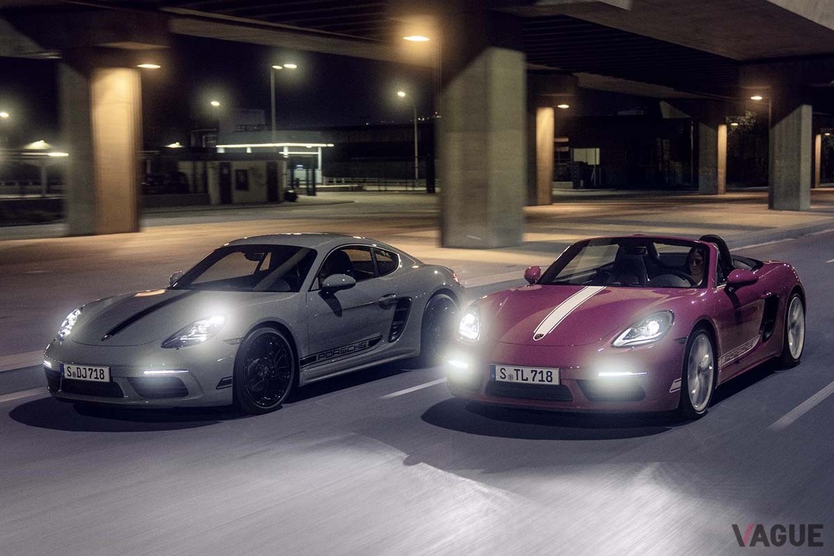 ポルシェ「718ボクスタースタイルエディション」と「718ケイマンスタイルエディション」