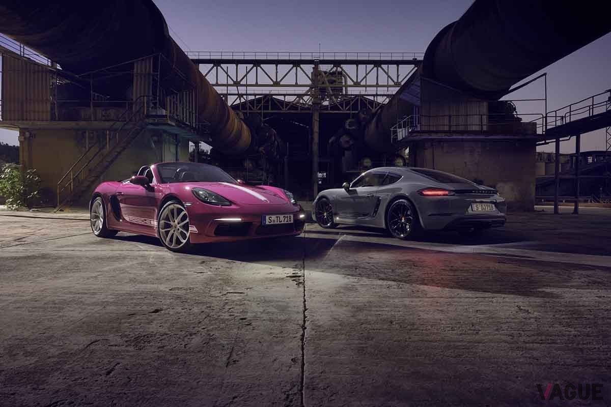 ポルシェ「718ボクスタースタイルエディション」と「718ケイマンスタイルエディション」