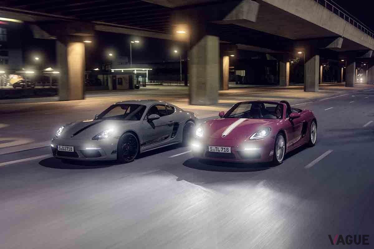 ポルシェ「718ボクスタースタイルエディション」と「718ケイマンスタイルエディション」