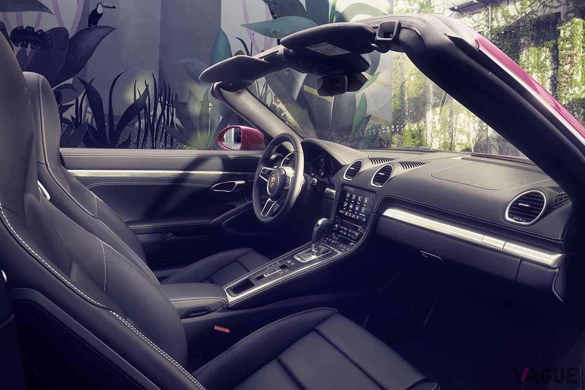 ポルシェ「718ボクスタースタイルエディション」のインテリア