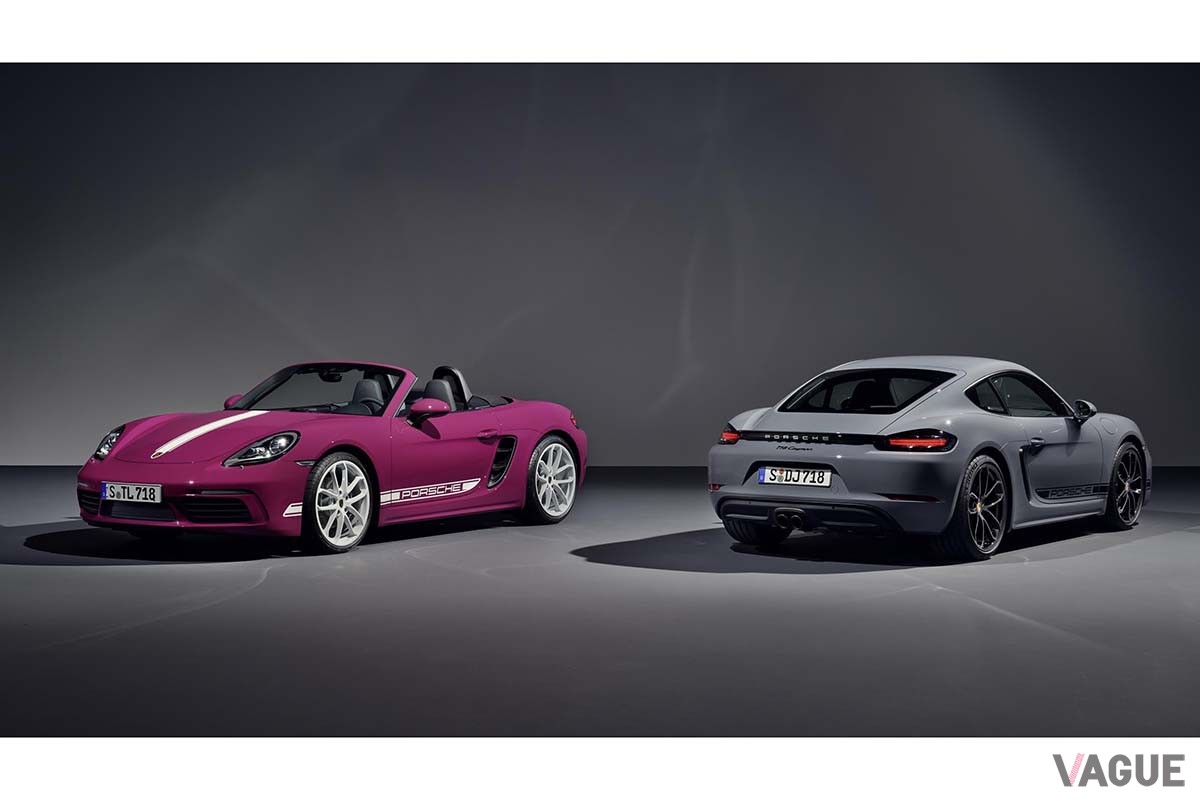 ポルシェ「718ボクスタースタイルエディション」と「718ケイマンスタイルエディション」