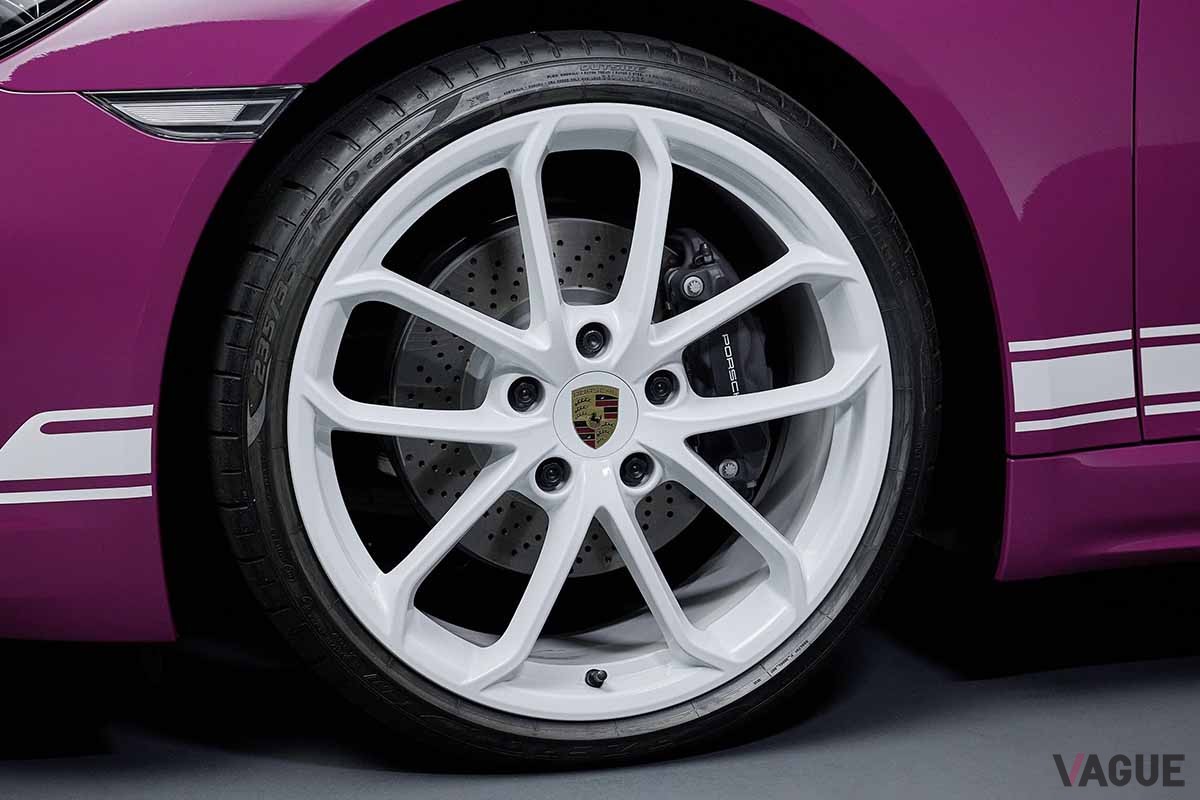 ポルシェ「718ボクスタースタイルエディション」のディテール