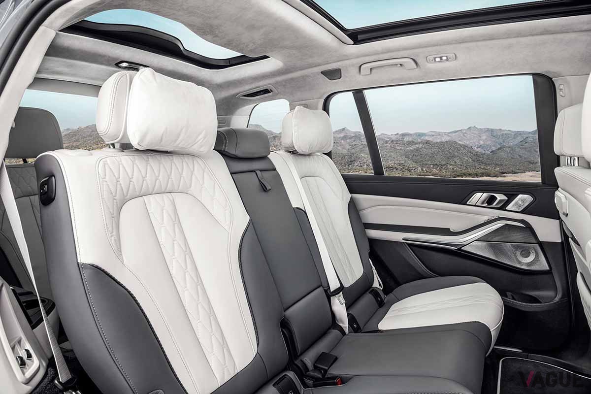 BMW改良新型「X7」のインテリア