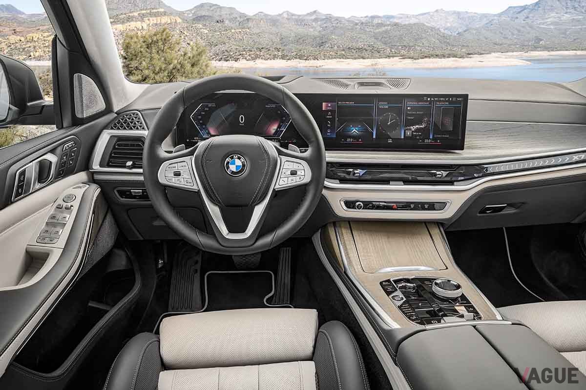 BMW改良新型「X7」のインテリア