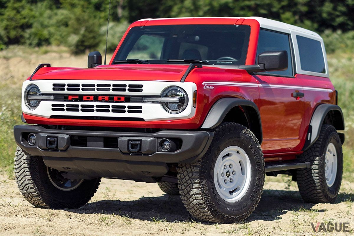 フォード新型「ブロンコ」ヘリテージエディション
