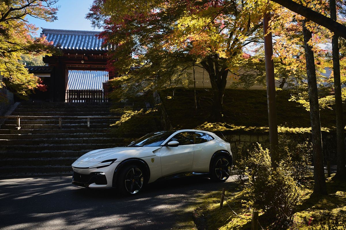 日本初披露されたフェラーリ新型「プロサングエ」