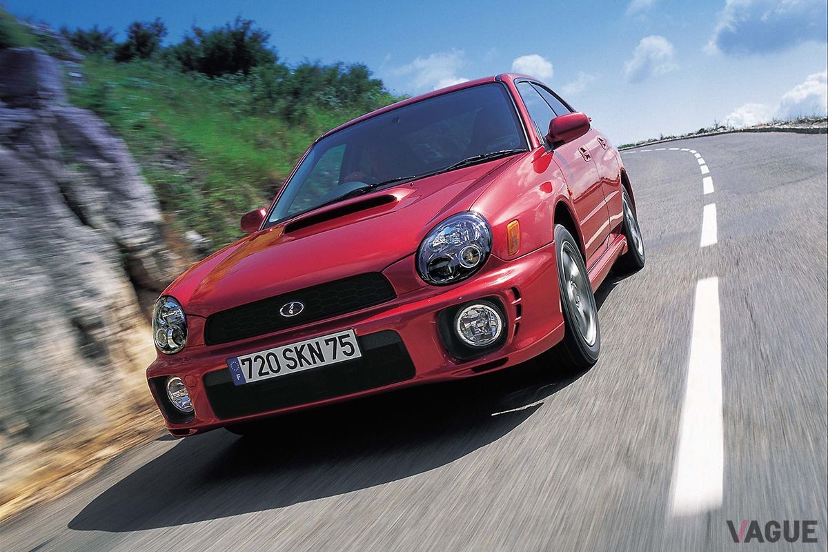 2000年に登場した2代目「インプレッサWRX」