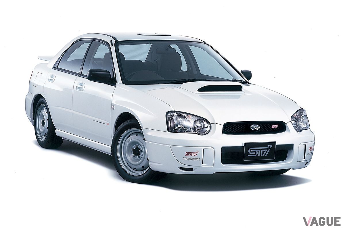 2002年に大幅改良された2代目「インプレッサセダンWRX STIスペックC」