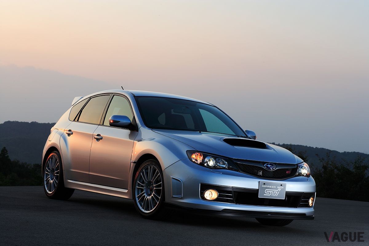 2007年に登場した3代目「インプレッサWRX STI」