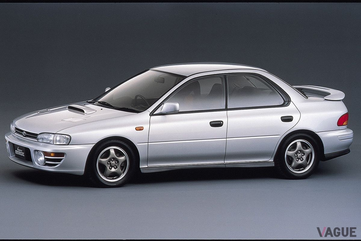 1992年発売の初代「インプレッサセダンWRX」