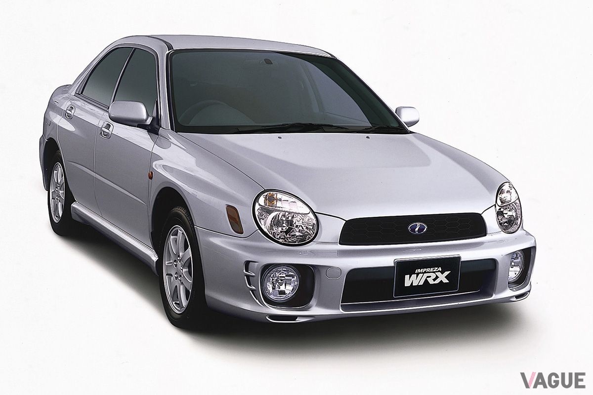 2000年に登場した2代目「インプレッサWRX」