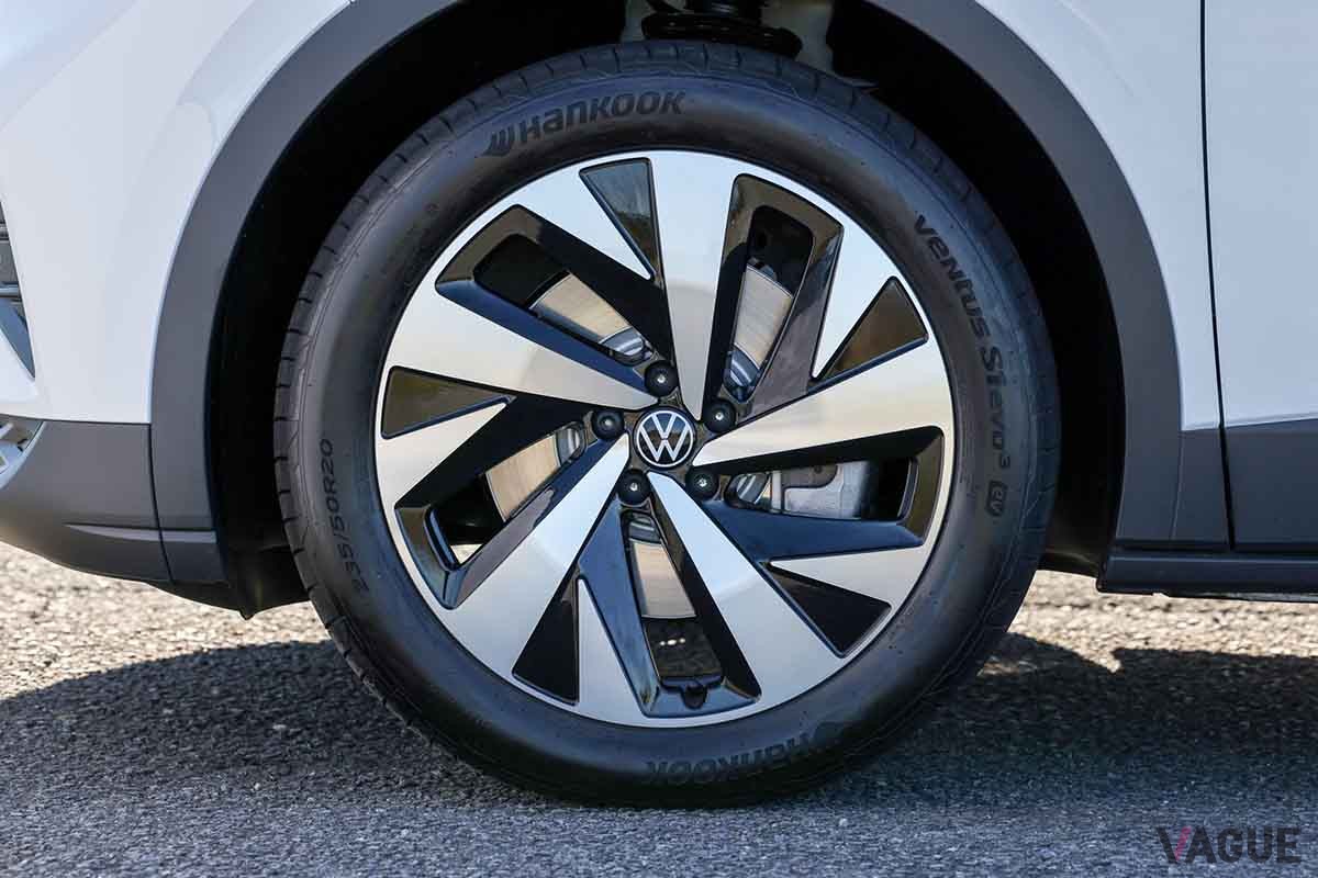 日本上陸したVW「ID.4」のホイール