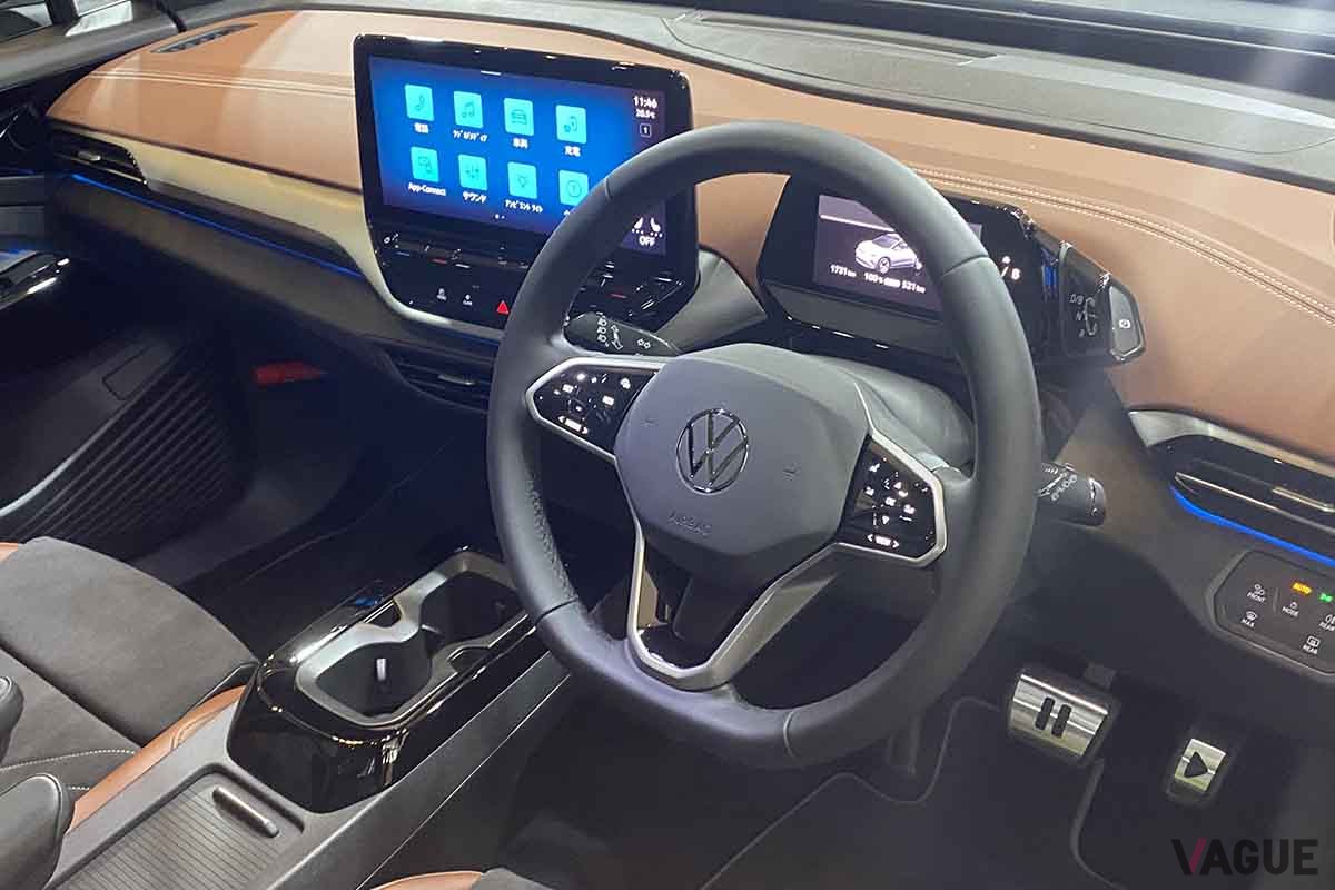 日本上陸したVW「ID.4」のインテリア
