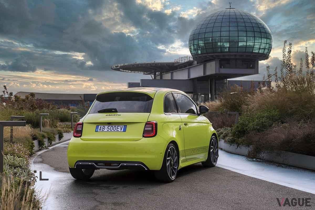 新型アバルト「500e」